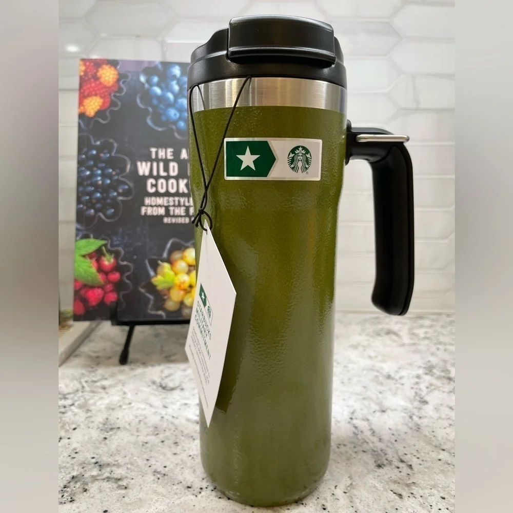 Starbucks x Stanley Limited Edition Military Commitment Tumbler, 20 0z.NWT. Rare